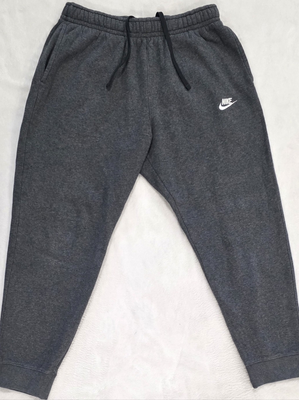Nike Sportswear Club Fleece Joggers Men’s Large Charcoal Grey
